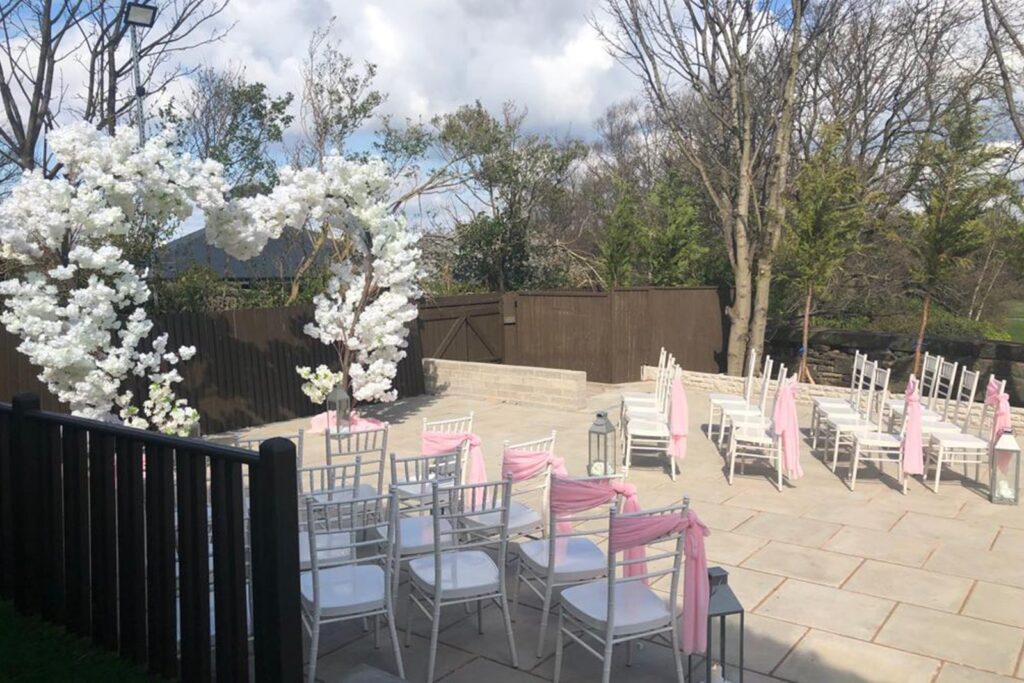 Outdoor wedding venue hire in Liverpool