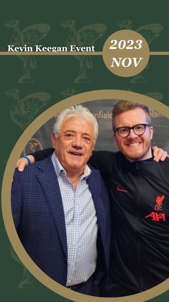 Kevin Keegan Event at Hotel Anfield
