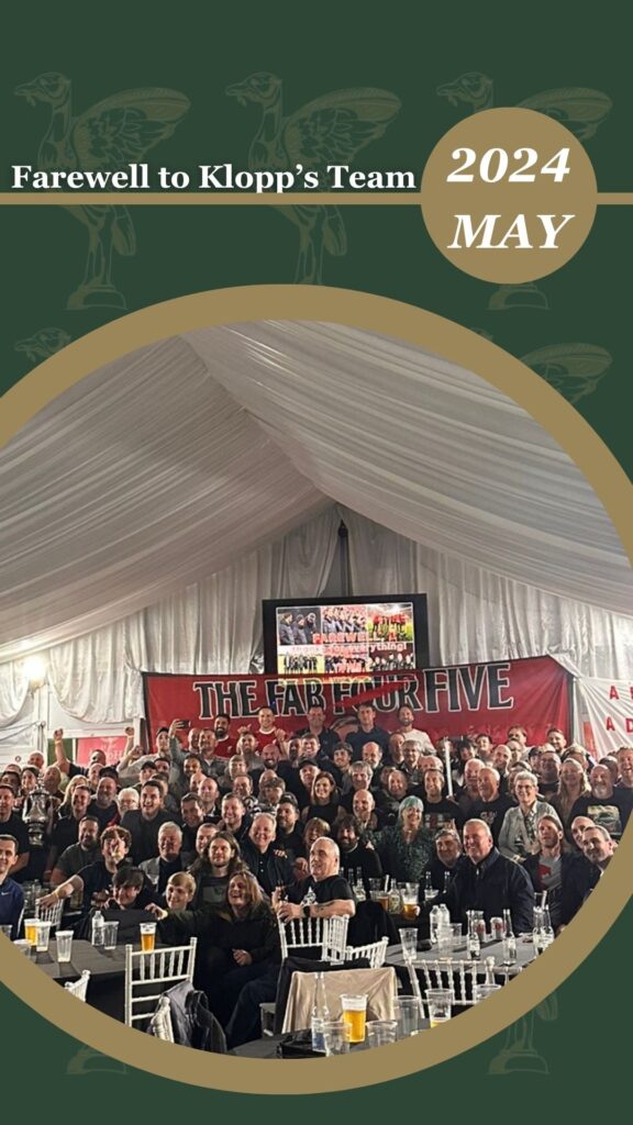 Farewell Event to Klopps Backroom Staff at Hotel Anfield