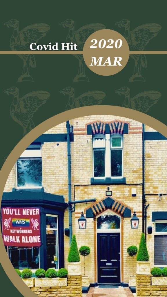 Covid hits Hotel Anfield, forcing us to close our doors