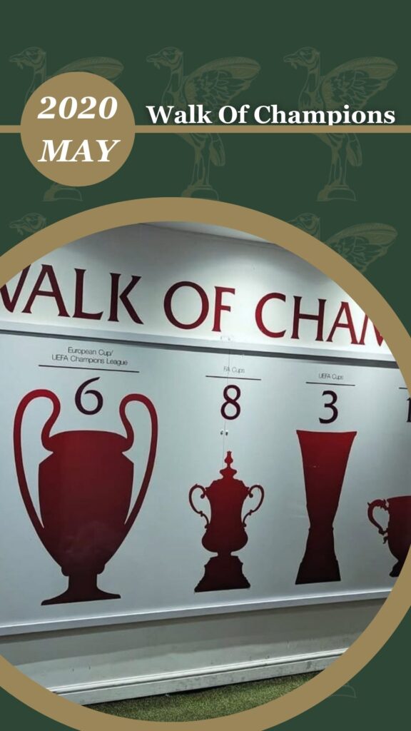 Walk of Champions is addded to Hotel Anfield