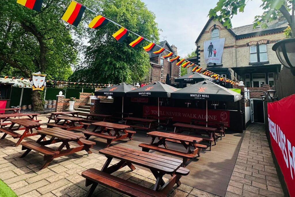 Hotel Anfield Tiki Bar Outdoor Liverpool Event Space