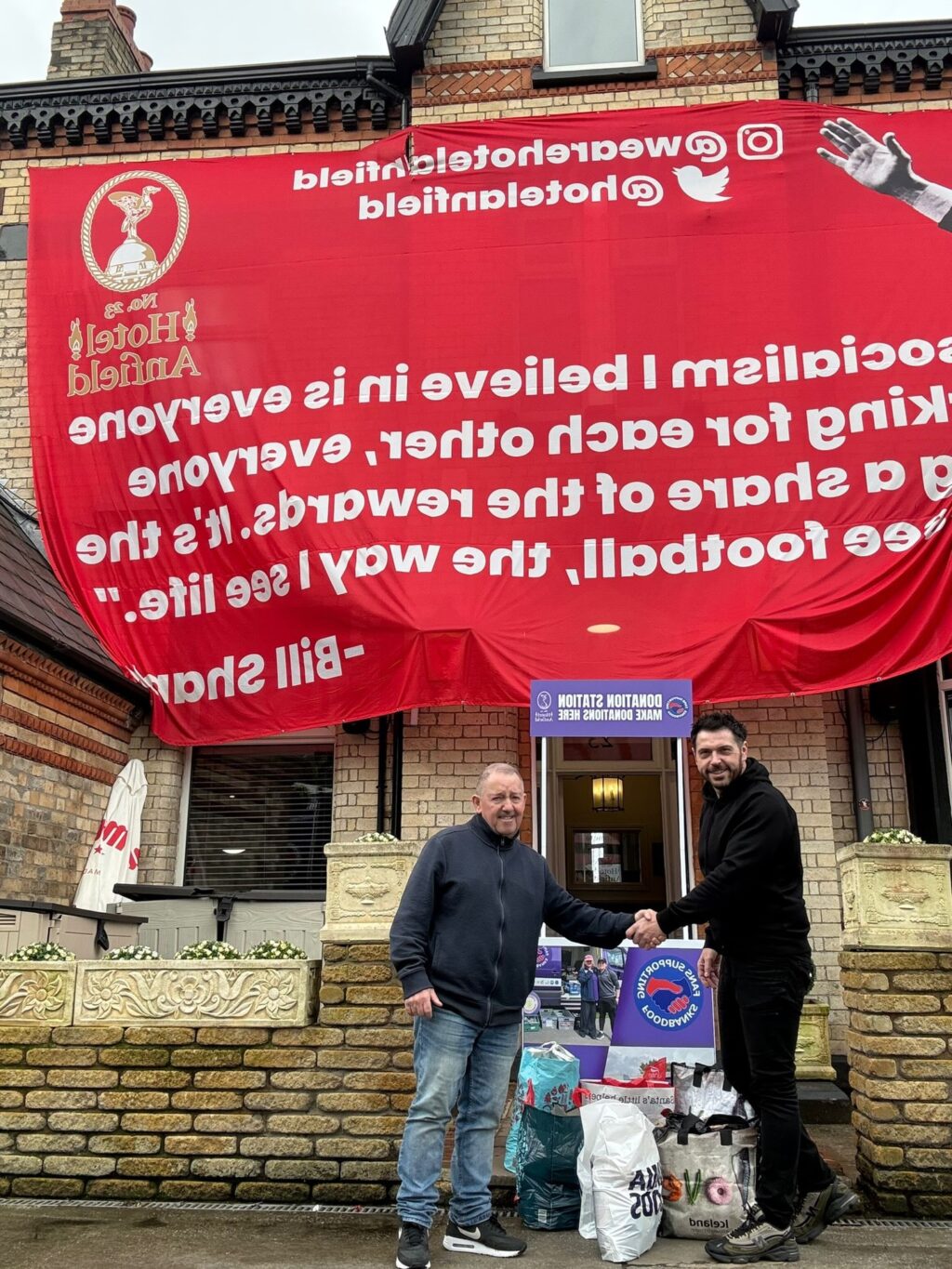 Instagram post from wearehotelanfield. This post is in position 0.